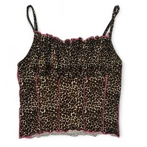 Leopard Print Tank Top